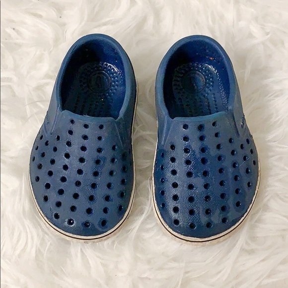 Native Shoes Other - Native Miles Baby Toddler Shoes Navy Native Shoes